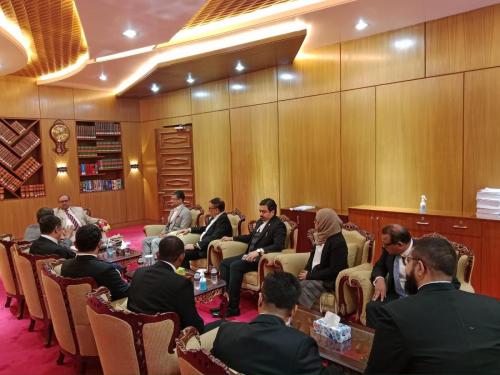 meeting with Chief Justice 10