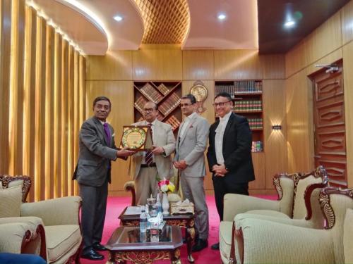 meeting with Chief Justice 3